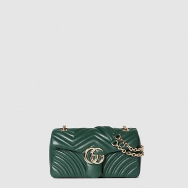 구찌 여성 GG 마몽 미디엄 숄더백 - Gucci Womens GG Marmont Medium Shoulder Bag 