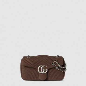 구찌 여성 GG 마몽 미디엄 숄더백 - Gucci Womens GG Marmont Medium Shoulder Bag 