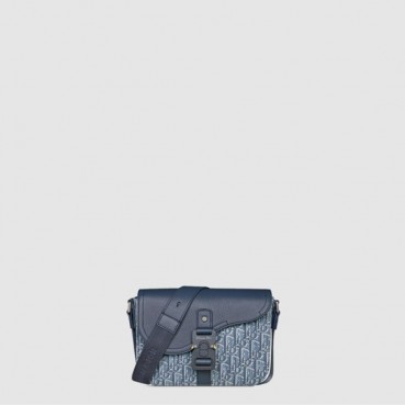 디올 남성 새들 스몰 플랩 스트랩 백 - Dior Mens Saddle Small Flap Strap Bag 