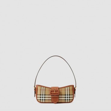 버버리 여성 체크 슬링 백 - Burberry Womens Check Sling Bag 
