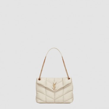 입생로랑 여성 루루 푸퍼 퀄팅 미디엄 체인백 - Saint Laurent Womens Loulou Puffer Bag 