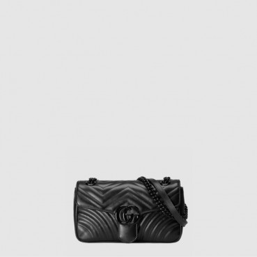 구찌 여성 GG 마몽 미디엄 숄더백 - Gucci Womens GG Marmont Medium Shoulder Bag 