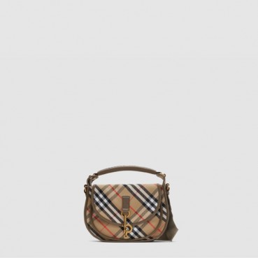 버버리 여성 스몰 B 클립 메신저 백 - Burberry Womens Small B Clip Messenger Bag 