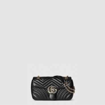 구찌 여성 GG 마몽 미디엄 숄더백 - Gucci Womens GG Marmont Medium Shoulder Bag 