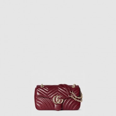 구찌 여성 GG 마몽 미디엄 숄더백 - Gucci Womens GG Marmont Medium Shoulder Bag 