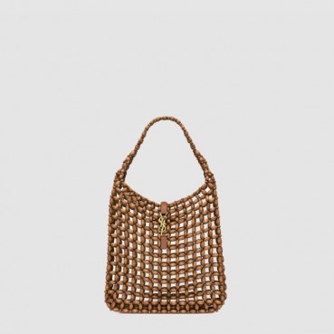 입생로랑 여성 LE5A7 라피아 호보 백 - Saint Laurent Womens LE5A7 Raffia Hobo Bag 