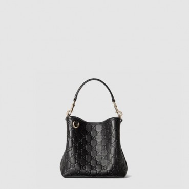 구찌 여성 GG 엠블럼 스몰 버킷백 - Gucci Womens Small Bucket Bag 