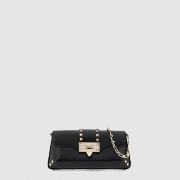 발렌티노 여성 레더 락스터드 숄더 백 - Valentino Womens Leather Rockstud Shoulder Bag 