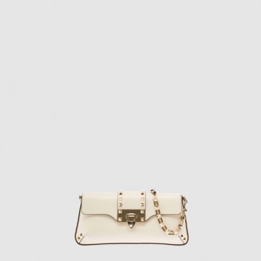 발렌티노 여성 레더 락스터드 숄더 백 - Valentino Womens Leather Rockstud Shoulder Bag 