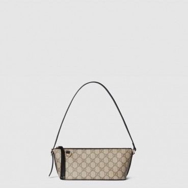 구찌 여성 GG 엠블럼 스몰 숄더백 - Gucci Womens GG Emblem Small Shoulder Bag 