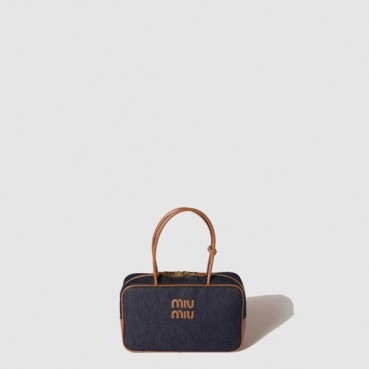 미우미우 여성 보 데님 백 - Miumiu Womens Bo Denim Bag 