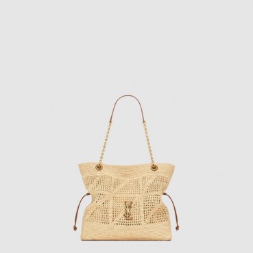 입생로랑 여성 제이미 쇼퍼 - Saint Laurent Womens Raffia Jamie Shopper 