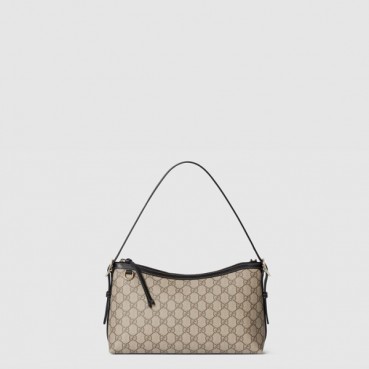 구찌 여성 GG 엠블럼 미디엄 숄더백 - Gucci Womens GG Emblem Medium Shoulder Bag 