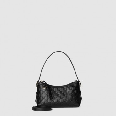 구찌 여성 GG 엠블럼 스몰 숄더백 - Gucci Womens GG Emblem Small Shoulder Bag 