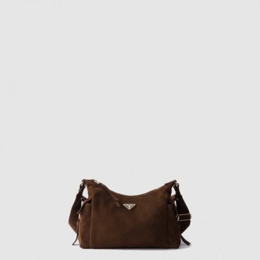 프라다 여성 익스플로어 라지 스웨이드 백 1BC264 - Prada Womens Explore Large Suede Bag 