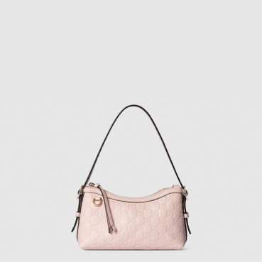 구찌 여성 GG 엠블럼 스몰 숄더백 - Gucci Womens GG Emblem Small Shoulder Bag 