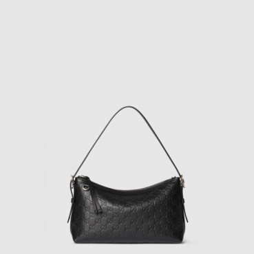 구찌 여성 GG 엠블럼 미디엄 숄더백 - Gucci Womens GG Emblem Medium Shoulder Bag 