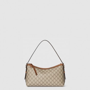 구찌 여성 GG 엠블럼 미디엄 숄더백 - Gucci Womens GG Emblem Medium Shoulder Bag 