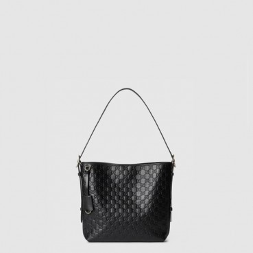 구찌 여성 GG 엠블럼 미디엄 숄더백 - Gucci Womens GG Emblem Medium Shoulder Bag 