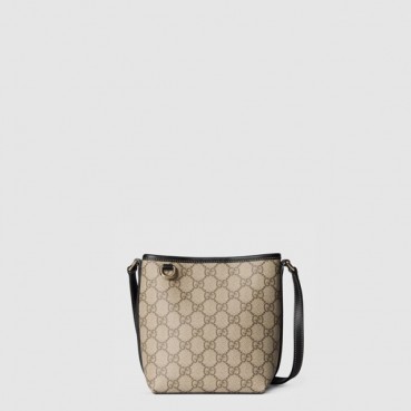 구찌 여성 GG 엠블럼 나노 버킷백 - Gucci Womens GG Emblem Nano Bucket Bag 