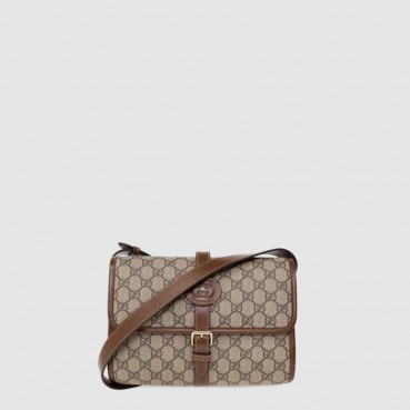 구찌 남성 GG 인터로킹 숄더백 - Gucci Mens GG Interlocking Shoulder Bag 