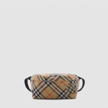 버버리 남성 체크 벨트 백 - Burberry Mens Check Belt Bag 