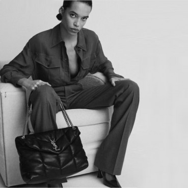 입생로랑 여성 루루 푸퍼 퀄팅 미디엄 체인백 - Saint Laurent Womens Loulou Puffer Bag 