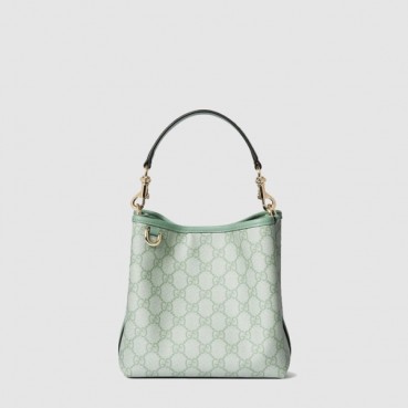 구찌 여성 GG 엠블럼 스몰 버킷백 - Gucci Womens GG Emblem Small Bucket Bag 