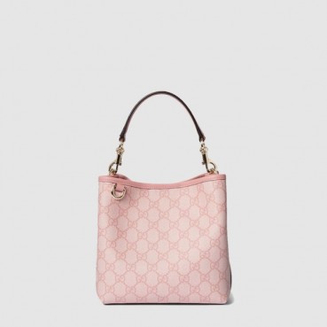 구찌 여성 GG 엠블럼 스몰 버킷백 - Gucci Womens GG Emblem Small Bucket Bag 