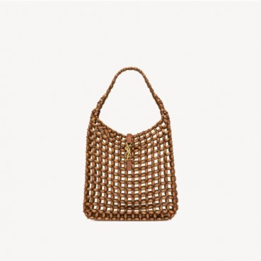 입생로랑 여성 LE5A7 라피아 호보 백 - Saint Laurent Womens LE5A7 Raffia Hobo Bag 