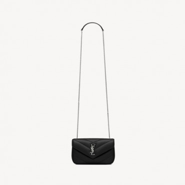 입생로랑 여성 루루 미니 푸퍼 퀄팅 체인백 - Saint Laurent Womens Loulou Puffer Bag 
