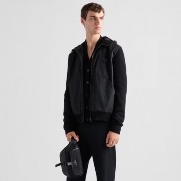 프라다 남성 리나일론 사피아노 가죽 숄더백 2VH176 - Prada Mens Re