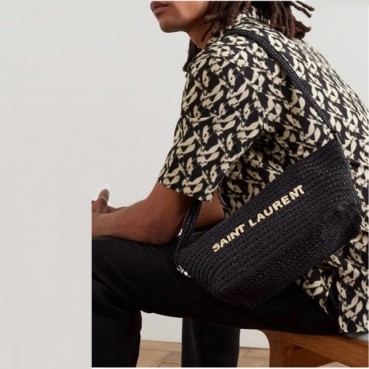 입생로랑 남/녀 라피아  숄더백 - Saint Laurent Unisex Raffia Shoulder Bag 