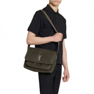 입생로랑 남성 나일론 니키백 - Saint Laurent Mens Niki Bag 