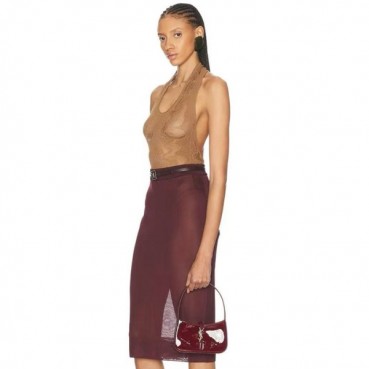 입생로랑 여성 LE5A7 미니 호보 백 - Saint Laurent Womens LE5A7 Mini Hobo Bag 