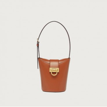 페라가모 여성 트리폴리오 버킷백 - Ferragamo Womens Trifolio Bucket Bag 