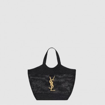 입생로랑 여성 라피아 Icare 맥시 쇼퍼백 - Saint Laurent Womens Raffia Icare Maxi Shopper Bag 