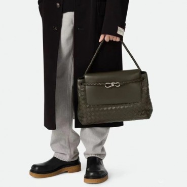 보테가베네타 남성 미디움 안디아모 백 - Bottega veneta Mens Andiamo 