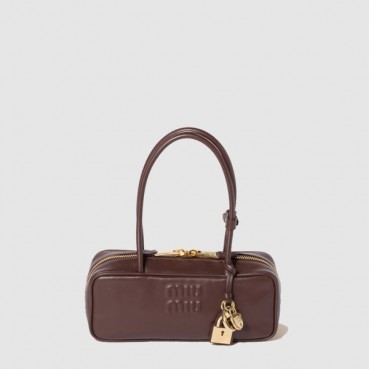 미우미우 여성 보 레더 백 - Miumiu Womens Beau Bag 