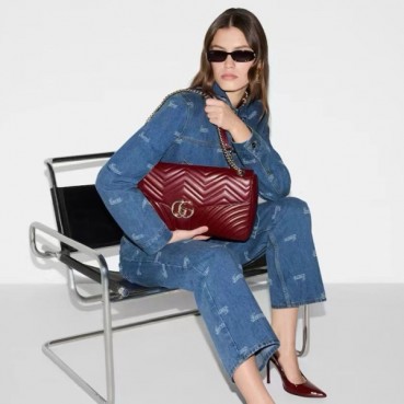 구찌 여성 GG 마몬트 백 - Gucci Womens GG Marmont Bag 