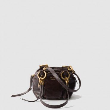 프라다 여성 댄글 탑핸들 미니 숄더백 1BB137 - Prada Womens Dangel Mini Shoulder Bag 