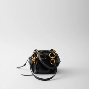 프라다 여성 댄글 탑핸들 미니 숄더백 - Prada Womens Dangel Mini Shoulder Bag 