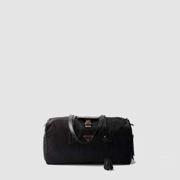 프라다 남/녀 캐파시티 나일론 보스턴백 1BB135 - Prada Unisex Re