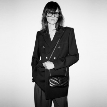 입생로랑 여성 루루 미니 푸퍼 퀄팅 체인백 - Saint Laurent Womens Loulou Puffer Bag 