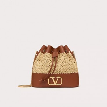 발렌티노 여성 락스터 버킷백 - Valentino Womens Rockstud Bucket Bag 