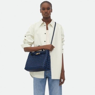 보테가베네타 여성 버건디 안디아모 - Bottega Veneta Womens Andiamo 