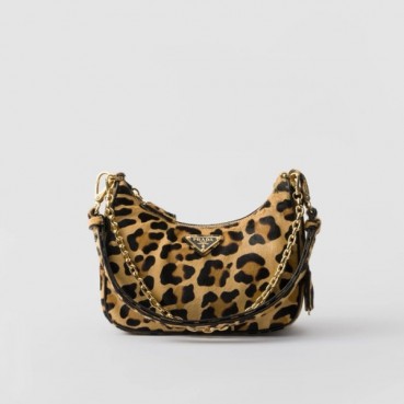 프라다 여성 레오파드 호보 백- Prada Womens Hobo Bag 