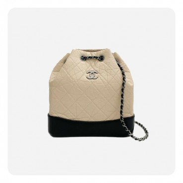 샤넬 가브리엘 카프스킨 스몰 베이지 빈티지 실버 - Chane Gabriel Calfskin Small Vintage Bag 