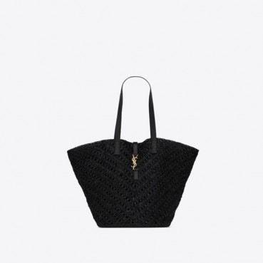 입생로랑 여성 페드로 파니에 라피아 쇼퍼 백 - Saint Laurent Womens Panier Bag 