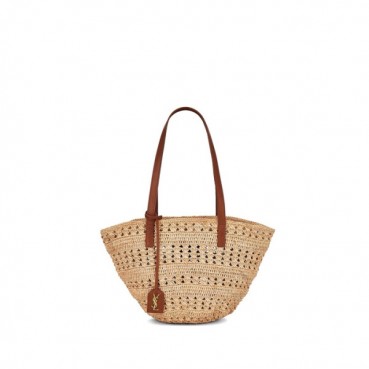 입생로랑 여성 페드로 파니에 라피아 쇼퍼 백 - Saint Laurent Womens Panier Bag 